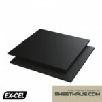 Ex-Cel Recycled PVC Foam Black Matt 2440x1220x5mm