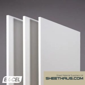 Ex-Cel Grafix PVC Foam Bright White Matt 2440x1220x5mm