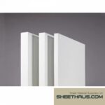 Ex-Cel Integral PVC Foam White J1054 2500x1250x19mm