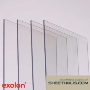 Exolon GP Polycarbonate Clear 099 Gloss 2450x1230x5mm