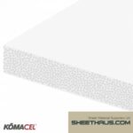 KomaCel PVC Foam White 654 2500x1250x13mm