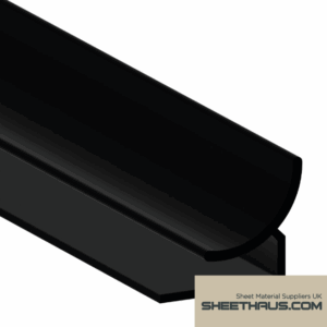 Internal Corner PVC 3050mm Black RM100 Matt 1 Part 1829 Rod