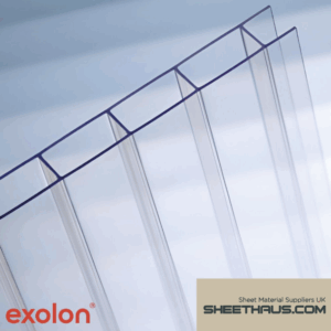 Exolon Multi UV 2 Polycarbonate Clear 1099 6000x2100x4mm Rod