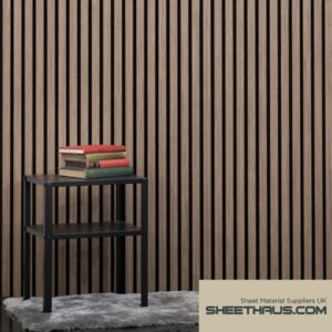 Maple Acoustic Slat Wall Panel – 2400x600x21mm – Pack of 2
