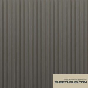 Smokey Grey Thermo-Slat Panel – 2600x200x16mm